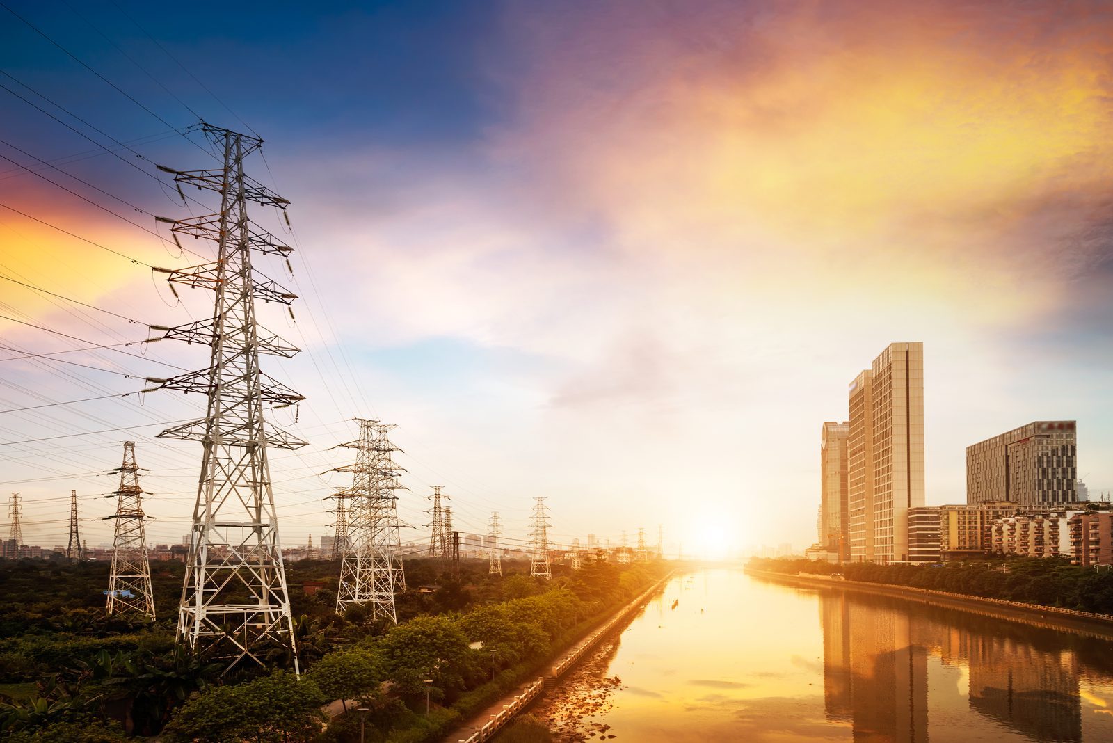 Power line transmission infrastructure