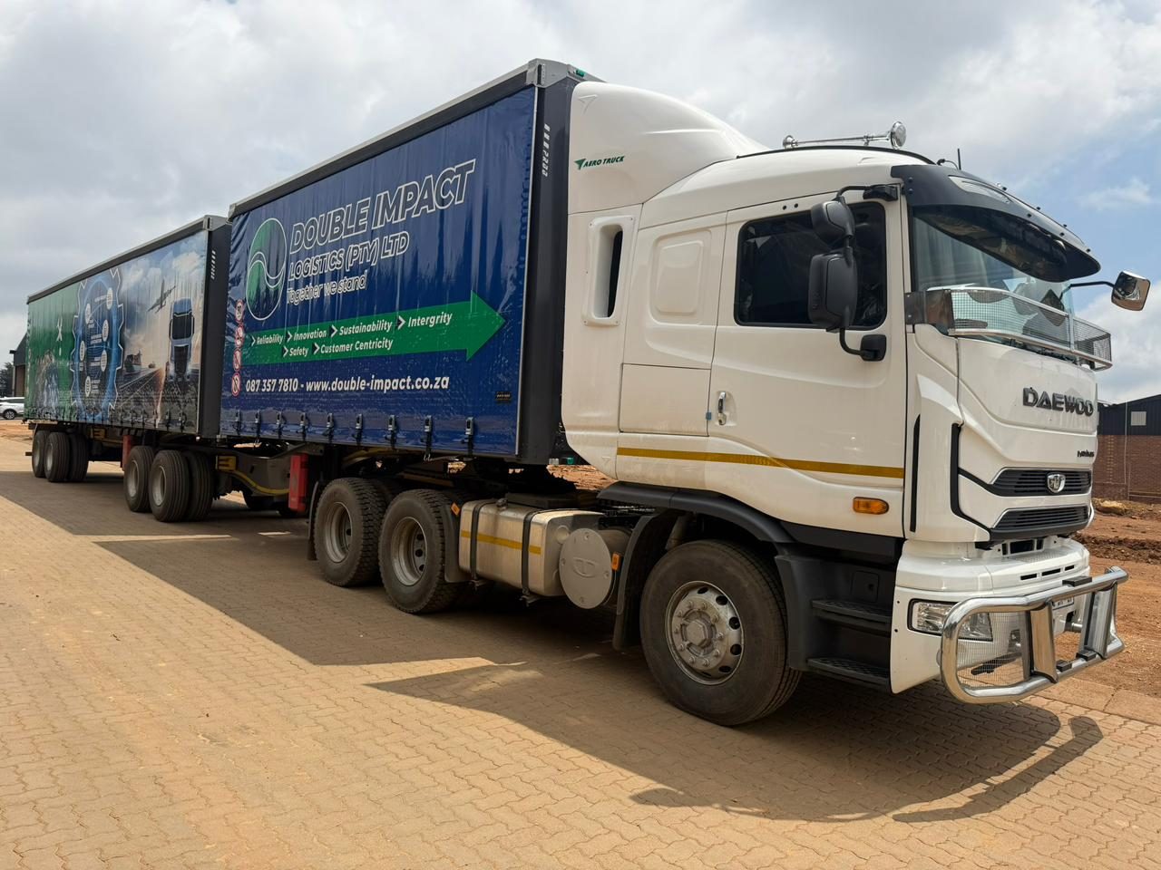 Double Impact Projects fleet on site
